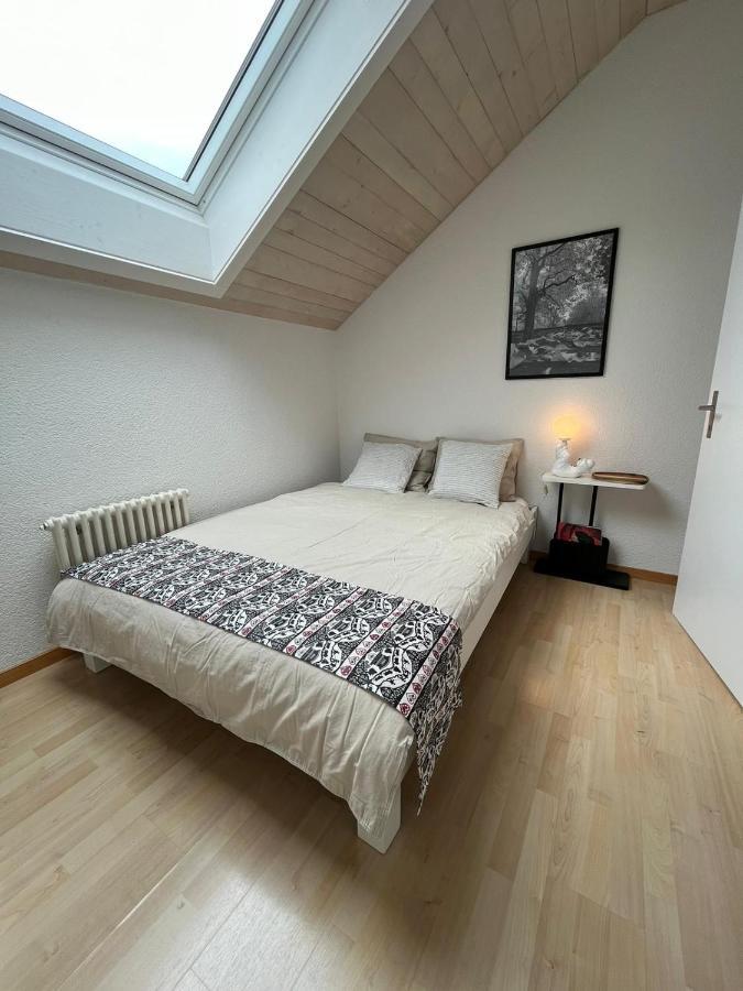 Naturnahe Familienwohnung Ruschegg Exterior foto