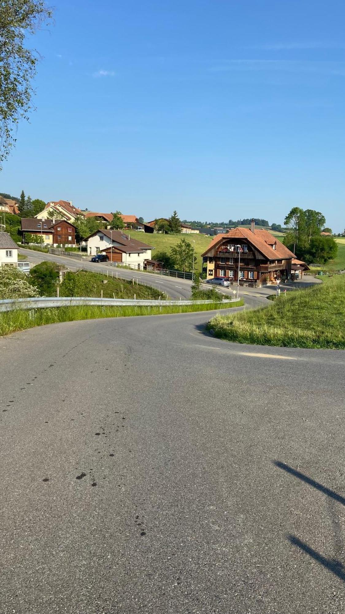 Naturnahe Familienwohnung Ruschegg Exterior foto