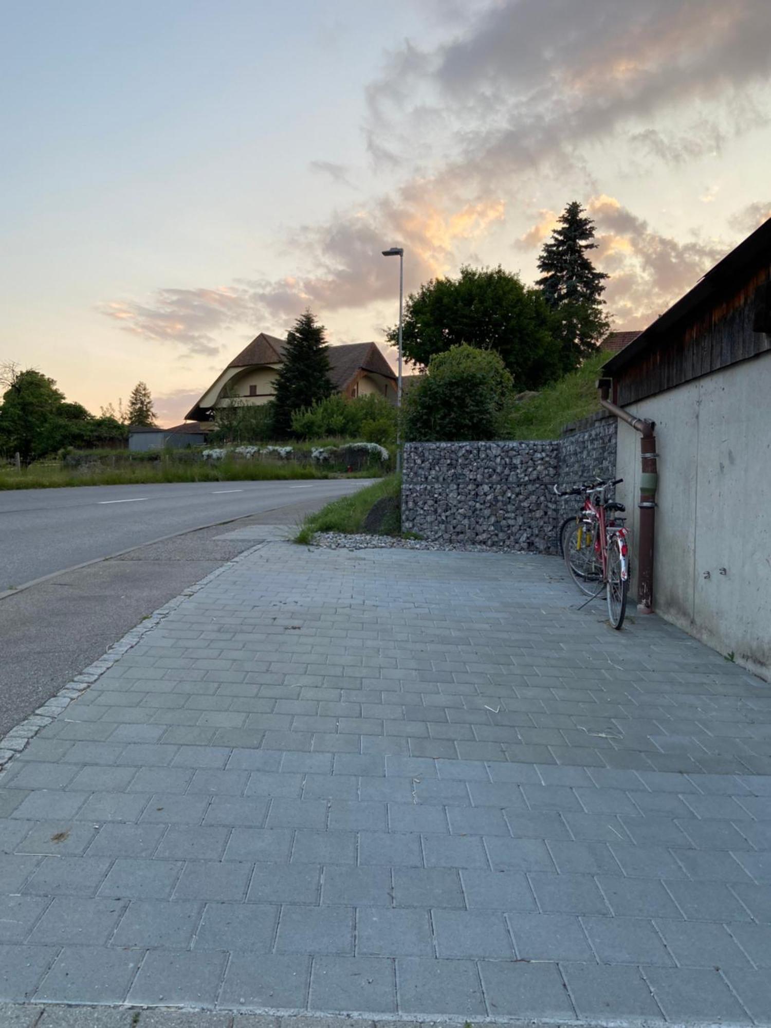 Naturnahe Familienwohnung Ruschegg Exterior foto