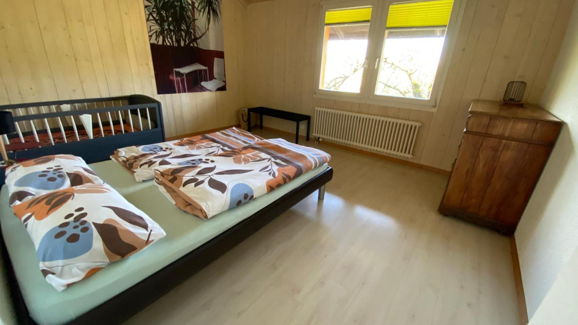 Naturnahe Familienwohnung Ruschegg Exterior foto